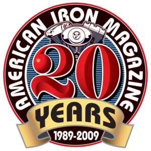 Logo Built For American Iron Magazines 20th Anniversary.